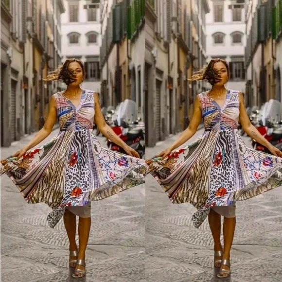 geisha designs jacinta dress Anthropologie Jacinta pleated Dress Size 6